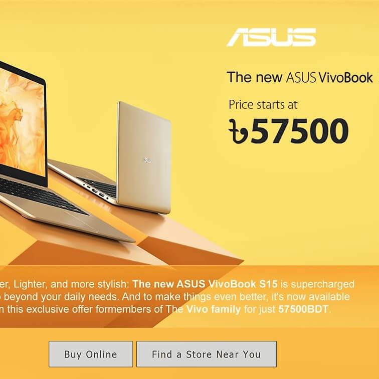 asus landing page