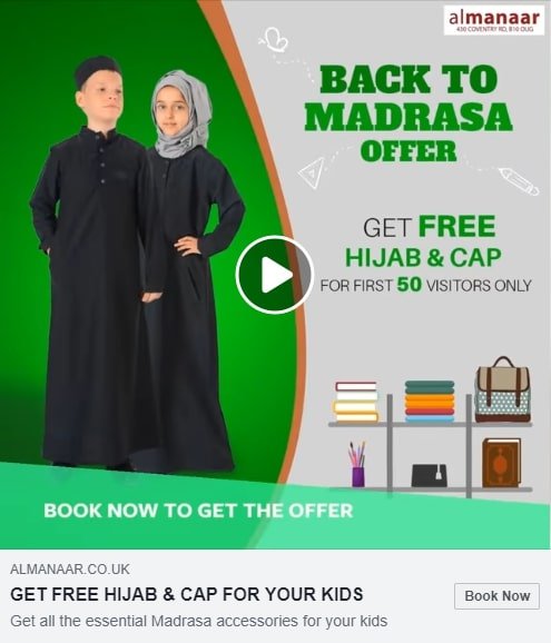 Lead Generation Campaign for Almanaar Islamic Store