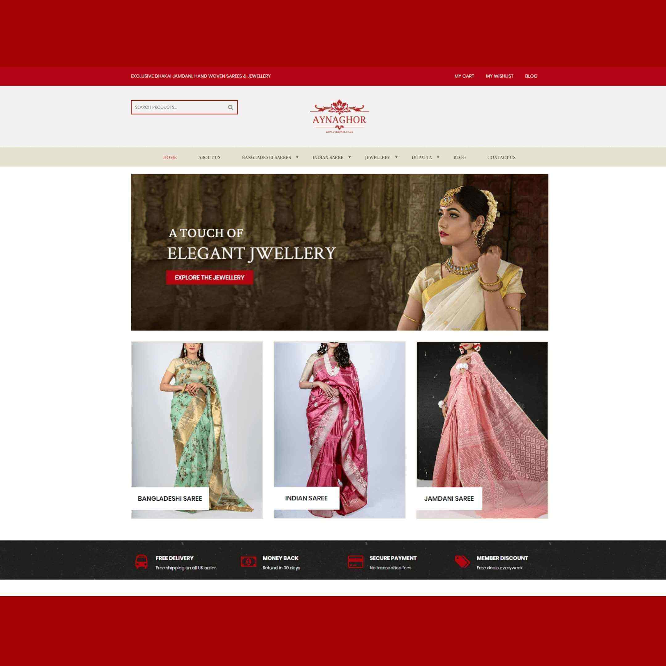 Clothing eCommerce site Development in Bangladesh